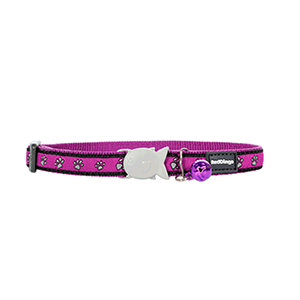 Collar Para Gato Desert Paws Purpura - Xs