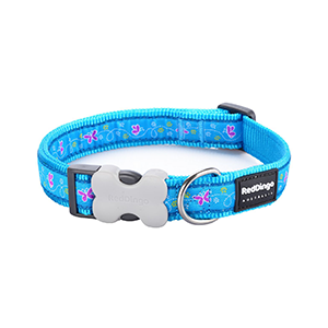 Collar Gato Butterfly Turquesa - Xs