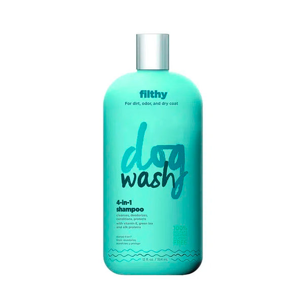 Shampoo Dog Wash  4 En 1 De 12onz