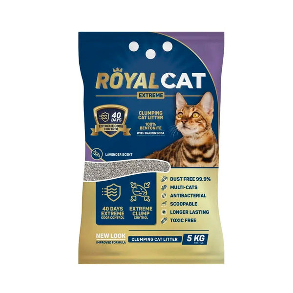 Arena Para Gato Royal Cat Lavanda 5Kg