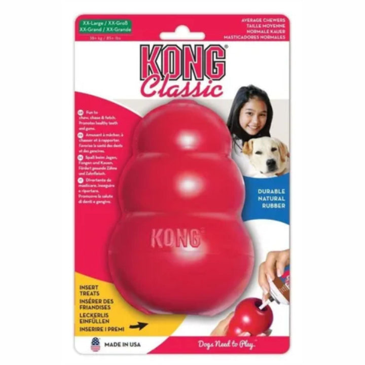 Juguete  Kong Perro Caucho Classic  Portapasabocas Xx - L | Accesorios | Marcapet