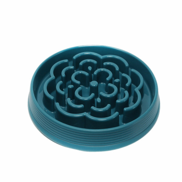Comedero Perro Slow Chow Medallon M Agua Marina | Accesorios | Marcapet