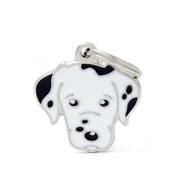 Placa Id My Family Dalmata | Accesorios Perros | Marcapet Colombia