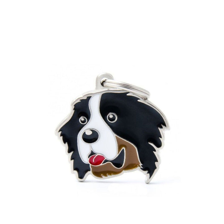 Placa ID My Family Bernés de la Montaña | Accesorios Perros | Marcapet Colombia