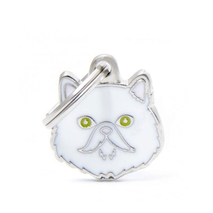 Placa ID My Family Gato Persa Blanco | Accesorios Gatos | Marcapet Colombia