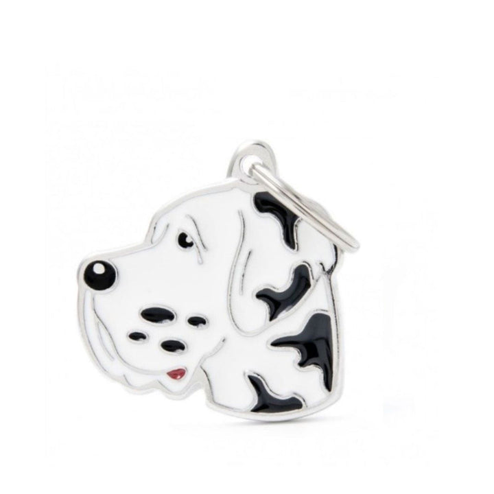 Placa ID My Family Gran Danes Blanco Y Negro | Accesorios Perros | Marcapet Colombia