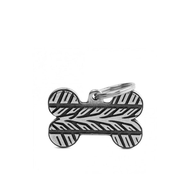 Placa ID My Family Hueso Grande Neumático Bronx | Accesorios Perros | Marcapet Colombia