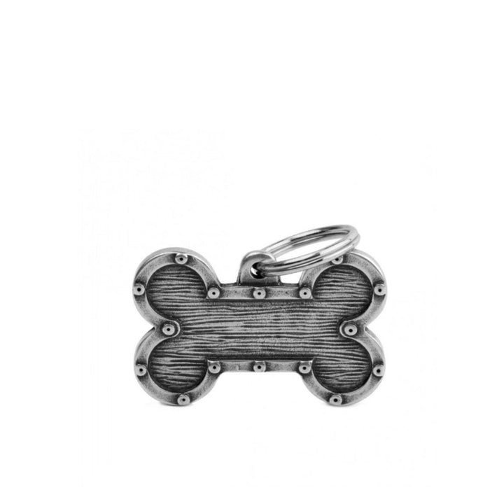 Placa ID My Family Hueso Grande Bronx Futurista | Accesorios Perros | Marcapet Colombia