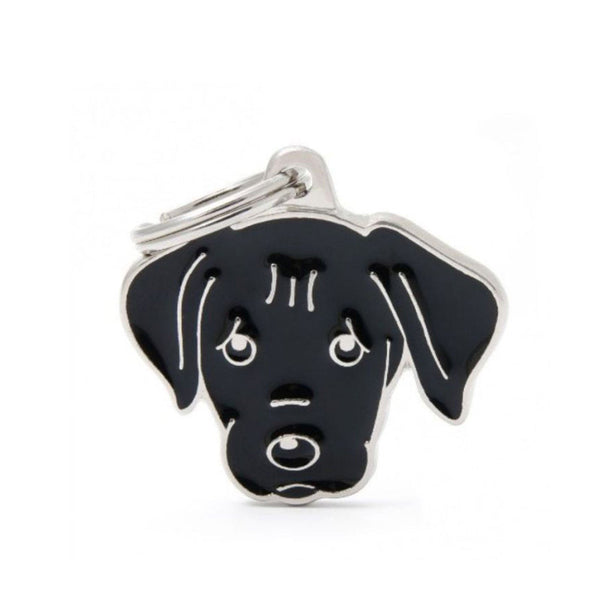 Placa ID My Family Labrador Negro | Accesorios Perros | Marcapet Colombia