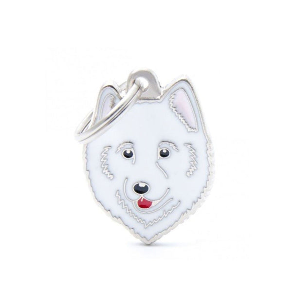 Placa ID My Family Samoyedo | Accesorios Perros | Marcapet Colombia
