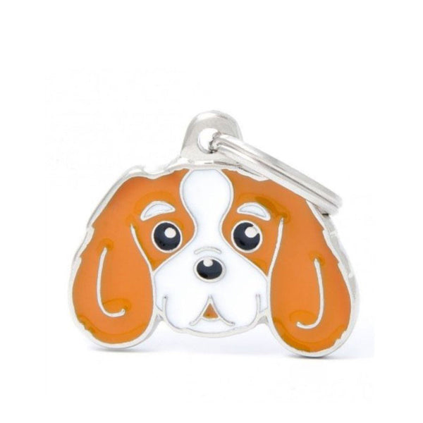 Placa ID My Family Cavalier King Blenheim | Accesorios Perros | Marcapet Colombia