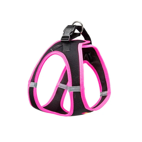 Pechera Perro Kaori M Negro Rosada | Accesorios | Marcapet