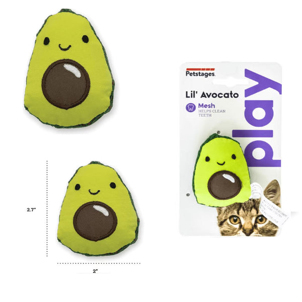Juguete Peststages Gato Peluche Aguacate | Accesorios | Marcapet