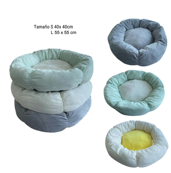 Cama Para Mascotas Flor Sencilla 55x55 | Accesorios | Marcapet