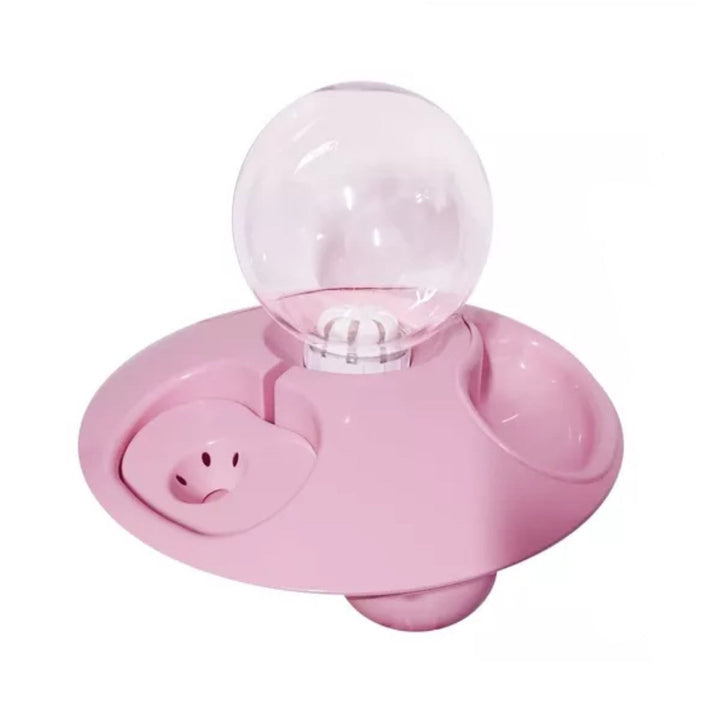 Comedero y Bebedero Para Perro y Gato Nave Espacial | Accesorios | Marcapet