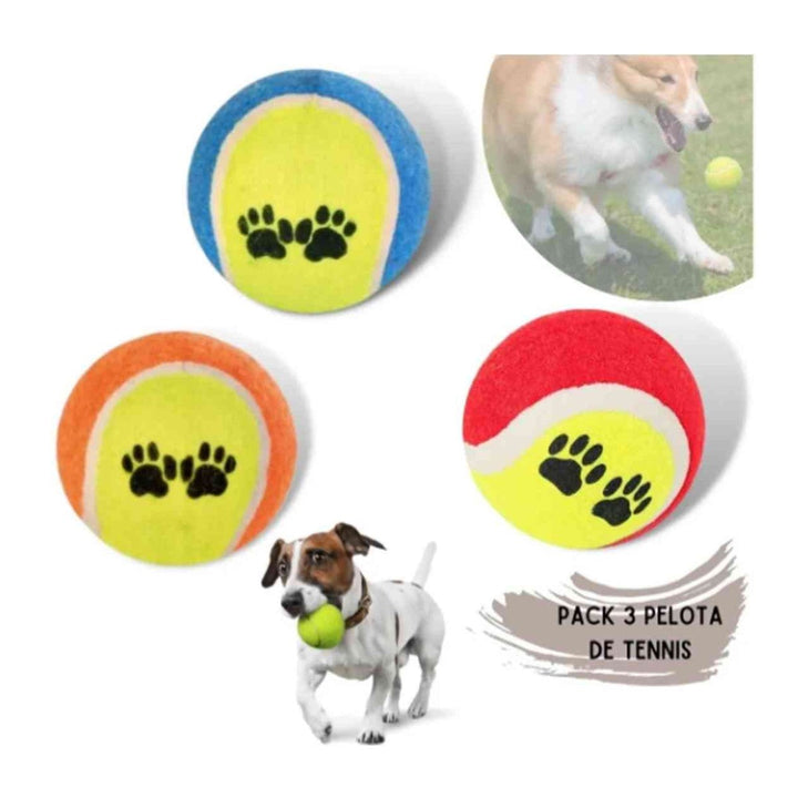 Pelota Tennis x 3 | Accesorios | Marcapet