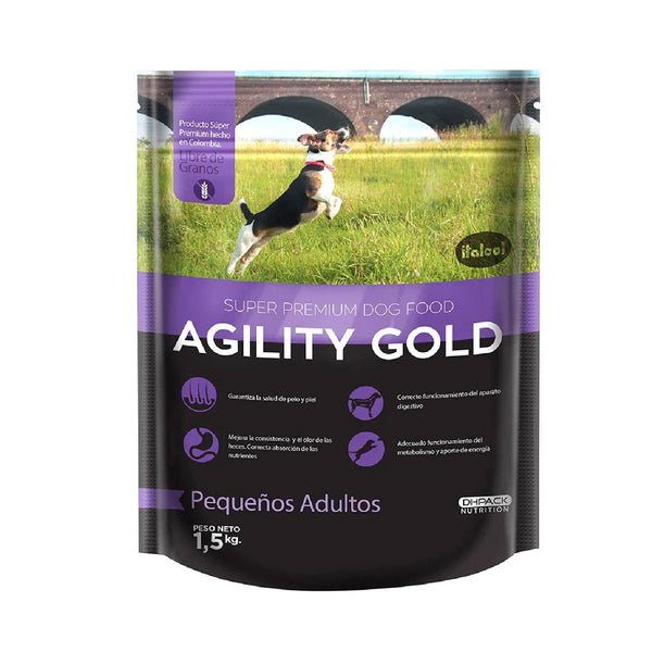 Alimento Para Perro Agility Gold Pequeños Adultos |Marcapet