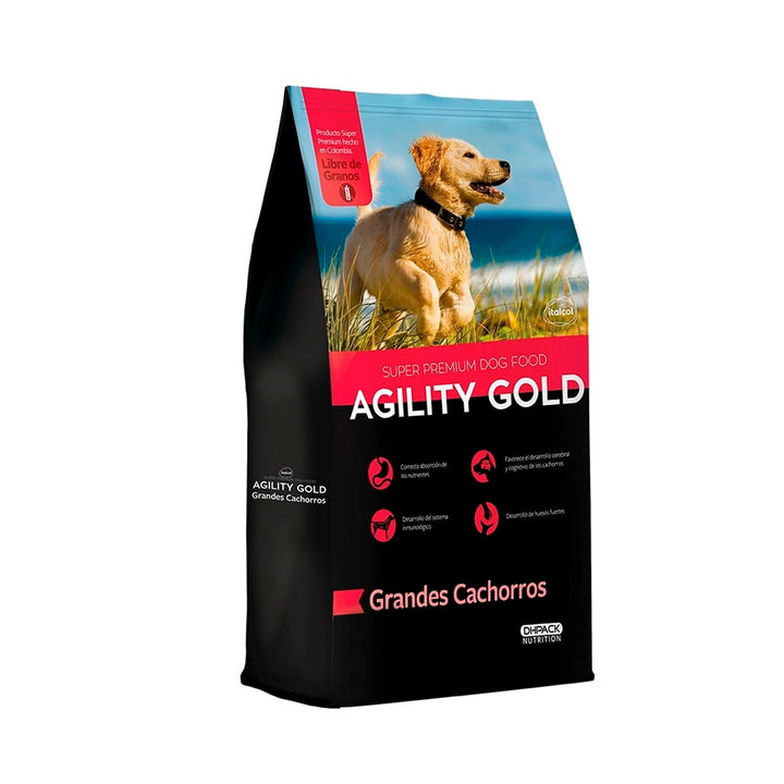 Alimento Para Perro Agility Gold Grandes Cachorros  |Marcapet