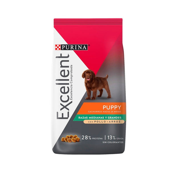 Alimento Para Perro Excellent Puppy Razas Medianas  |Marcapet
