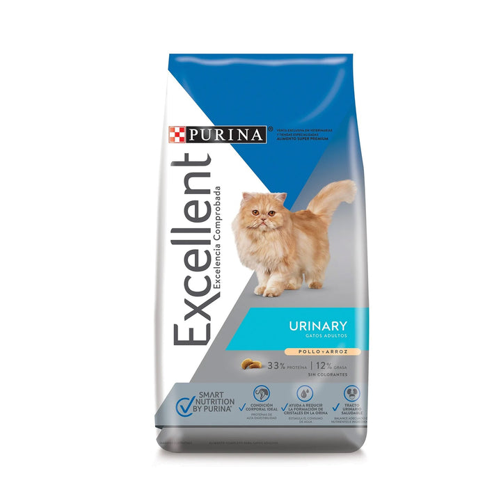 Alimento Para Gato Excellent Adultos Urinary  |Marcapet