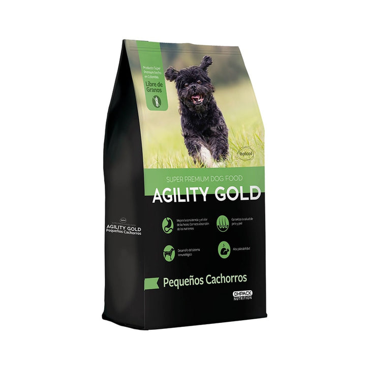 Alimento Para Perro Agility Gold Pequeños Cachorros  |Marcapet