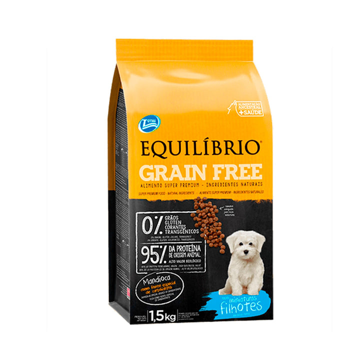 Alimento Para Perro Equilibrio grain free cachorros  |Marcapet