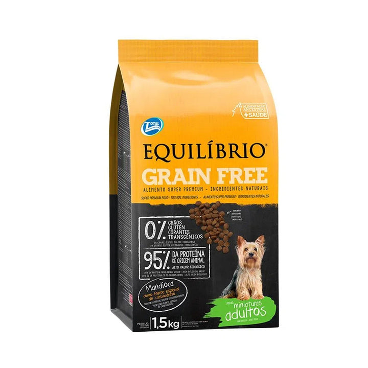 Alimento Para Perro Equilibrio grain free adulto razas pequeñas  |Marcapet