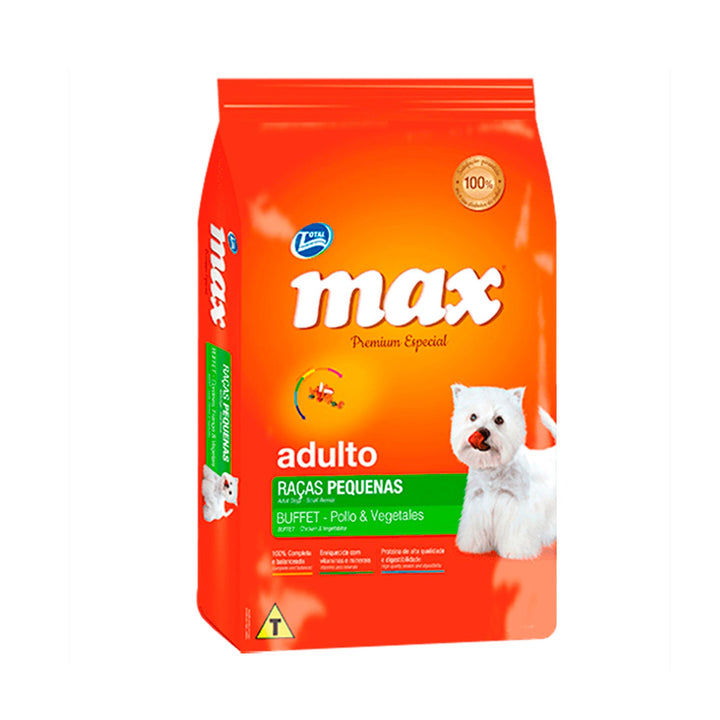 Alimento Para Perro Total Max Premium Especial Adulto Razas Pequeñas Pollo  |Marcapet
