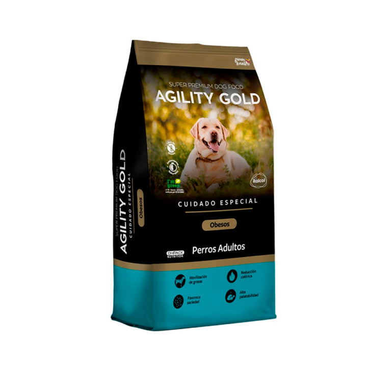 Alimento Para Perro Agility Gold Obesos  |Marcapet