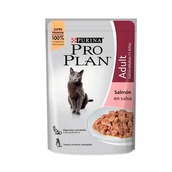  Alimento Húmedo Para Gato Pro Plan Adultos Salmon en Salsa |Marcapet