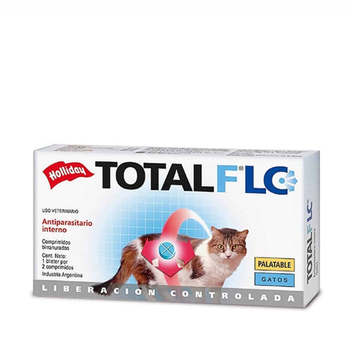 Antiparasitario Gatos Total Flc 2 Comprimidos|Medicamentos perros y gatos|Marcapet