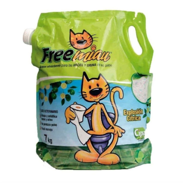 Arena Para Gato Limon Freemiau 7Kg | Cuidado e Higiene | Marcapet Colombia