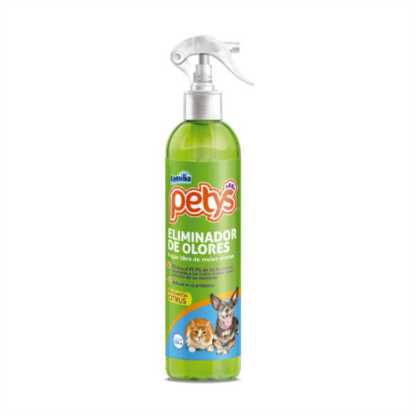 Eliminador de Olores Petys  280ml | Cuidado e Higiene | Marcapet Colombia