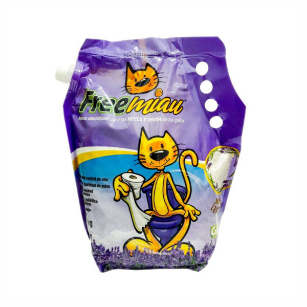 Arena Para Gato Lavanda Freemiau 10Kg | Cuidado e Higiene | Marcapet Colombia