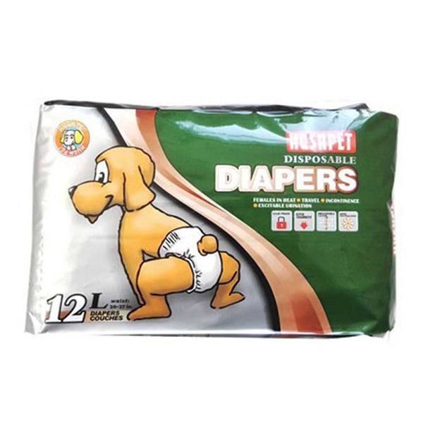 Pañales Desechables Diapers  12 Uds Talla - L | Cuidado e Higiene | Marcapet Colombia