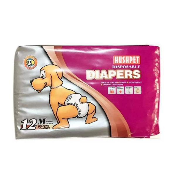 Pañales Desechables Diapers  12 Uds Talla - M | Cuidado e Higiene | Marcapet Colombia