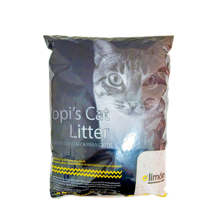 Arena Para Gato Popis Cat Limón 9 Lb | Cuidado e Higiene | Marcapet Colombia