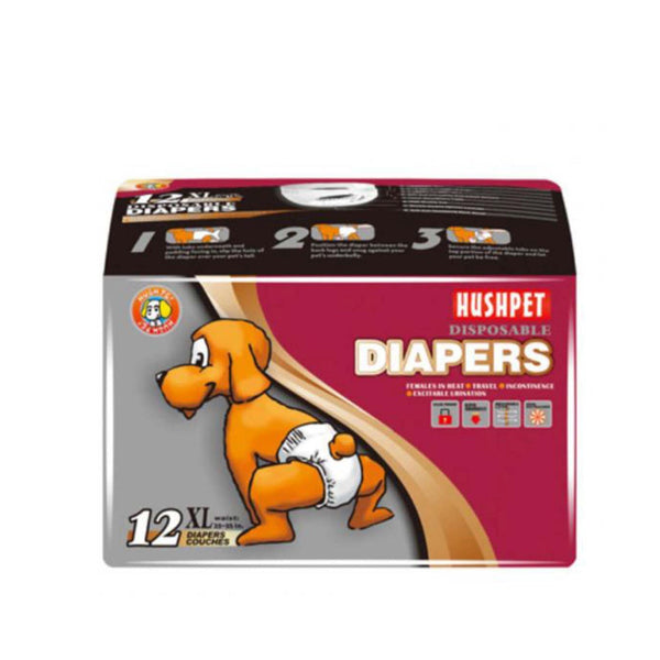 Pañales Desechables Diapers 12 Und Talla - XL  | Cuidado e Higiene | Marcapet Colombia