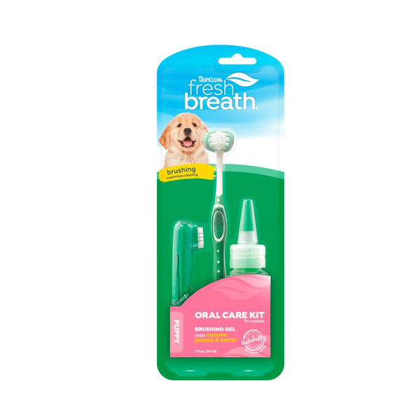 Kit Cuiado Oral  Para Perro Puppy Fresh Breath  | Cuidado e Higiene | Marcapet Colombia
