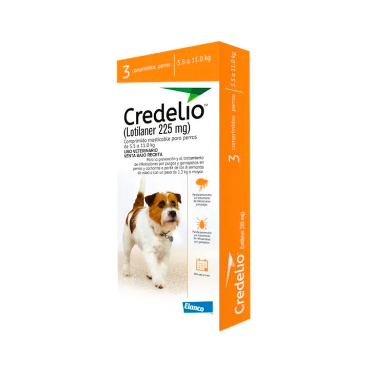 Antiparasitario Perro Credelio De 5.5 A 11kg|Medicamentos perros y gatos|Marcapet