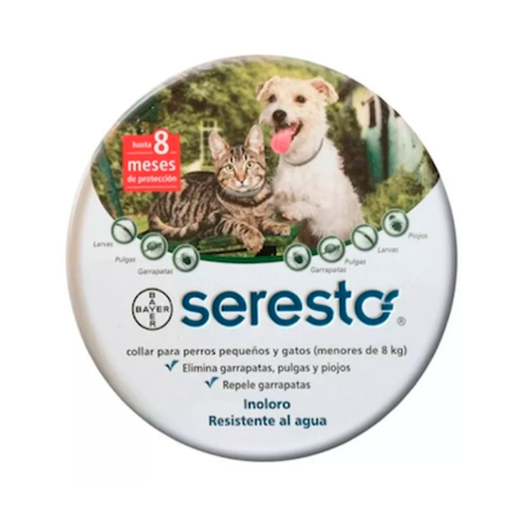 Antiparasitario Perro Seresto Collar Perros Hasta 8kl Pyg|Medicamentos perros y gatos|Marcapet