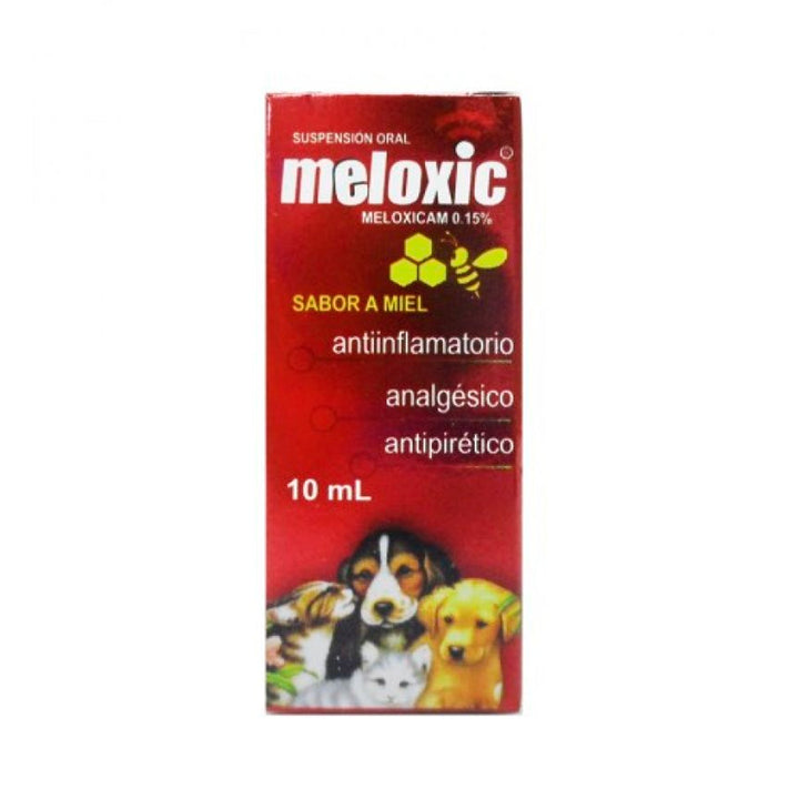 Analgesico y Analgesico y AntiflamatorioMixto Meloxic Suspensión Oral 10 Ml|Medicamentos perros y gatos|Marcapet