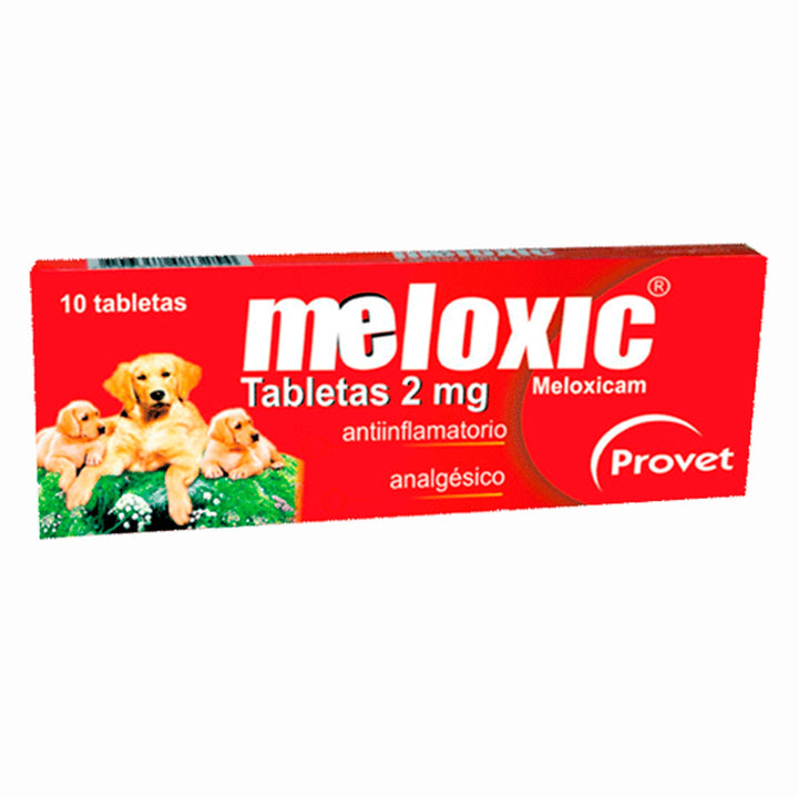 Analgesico y Analgesico y AntiflamatorioMixto Meloxic Tableta 2mg|Medicamentos perros y gatos|Marcapet