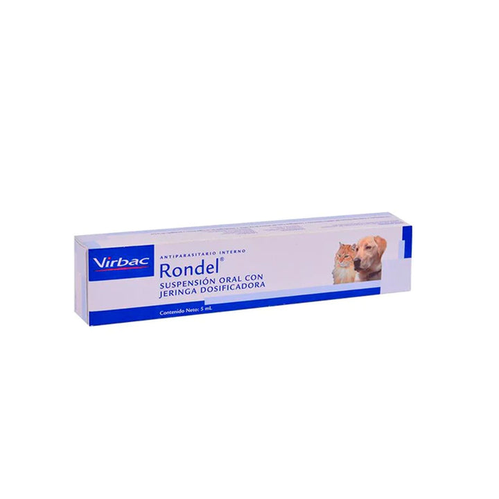 Antiparasitario Mixto Rondel - 5 Ml|Medicamentos perros y gatos|Marcapet