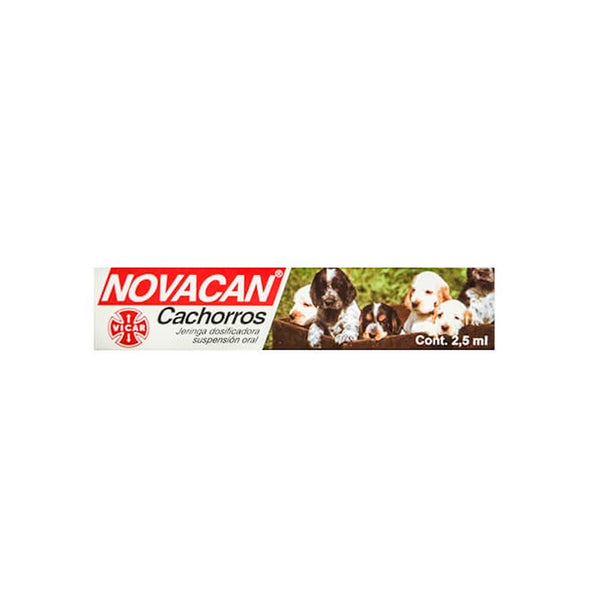 Antiparasitario Mixto Novacan Cachorros - 2.5ml|Medicamentos perros y gatos|Marcapet