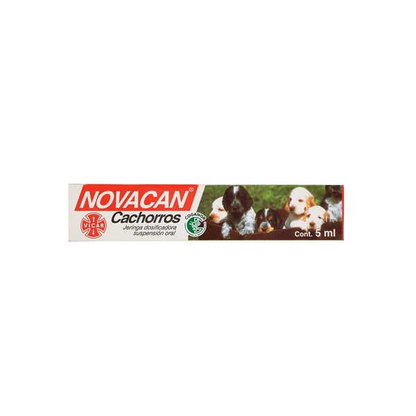 Antiparasitario Mixto Novacan Cachorros - 5 Ml|Medicamentos perros y gatos|Marcapet