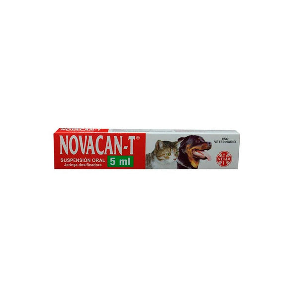 Antiparasitario Mixto Novacan-T - 5ml|Medicamentos perros y gatos|Marcapet