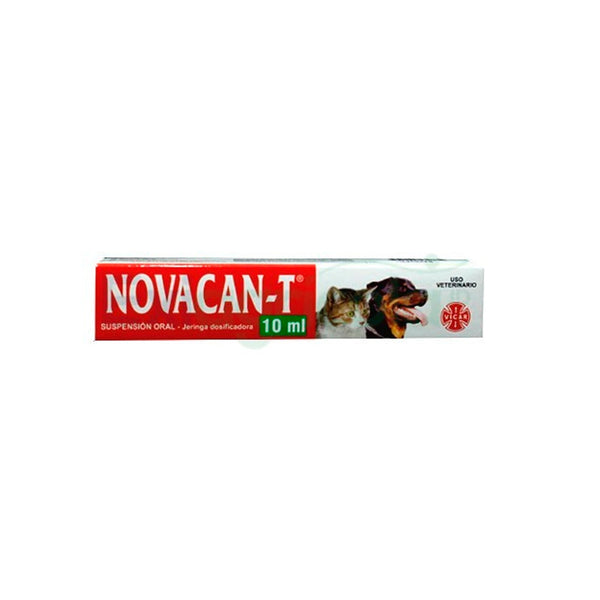 Antiparasitario Mixto Novacan-T - 10ml|Medicamentos perros y gatos|Marcapet