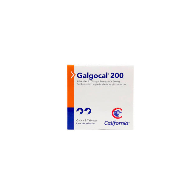 Antiparasitario Mixto Galgocal (200 Mg)|Medicamentos perros y gatos|Marcapet