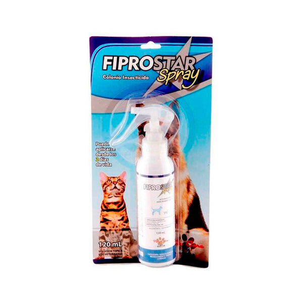 Antiparasitario Mixto Fiprostar Spray De 120 Ml|Medicamentos perros y gatos|Marcapet